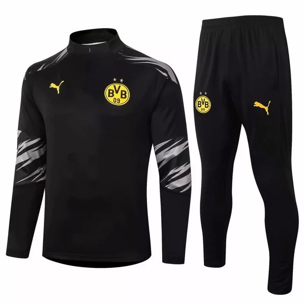 Chandal Borussia Dortmund 2020/21 Negro Gris